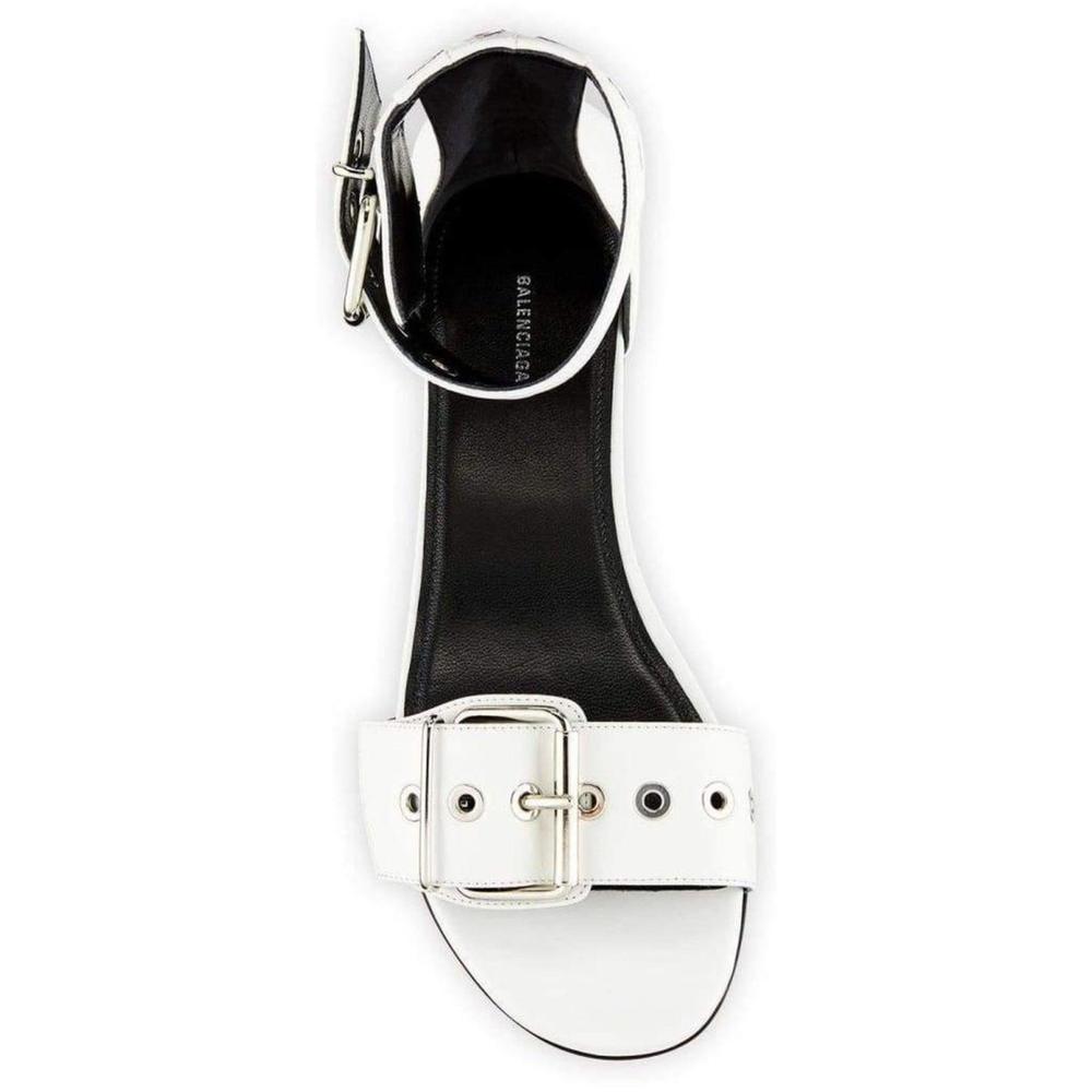 Balenciaga - Belt Flat Ankle Strap Sandal - IT 39.5 - Picture 2 of 3